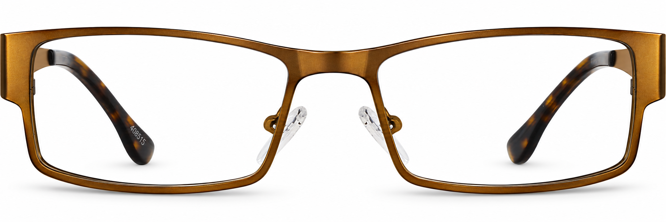 Brown Rectangle Glasses · Brown · reference