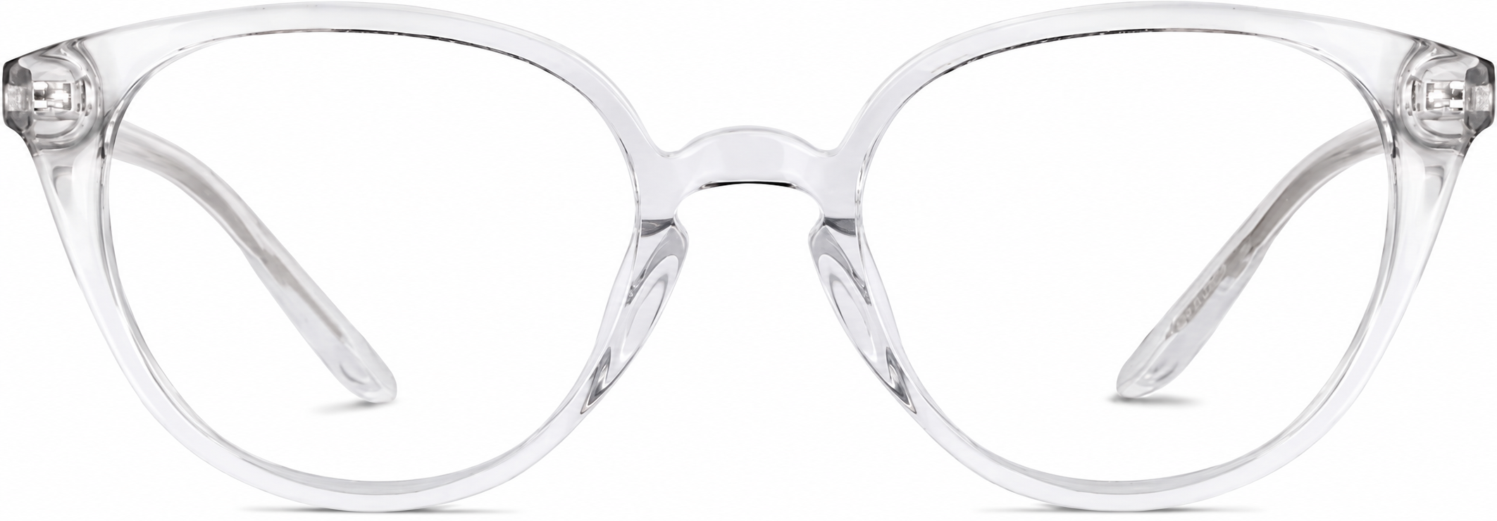Clear Round Glasses · Clear · reference