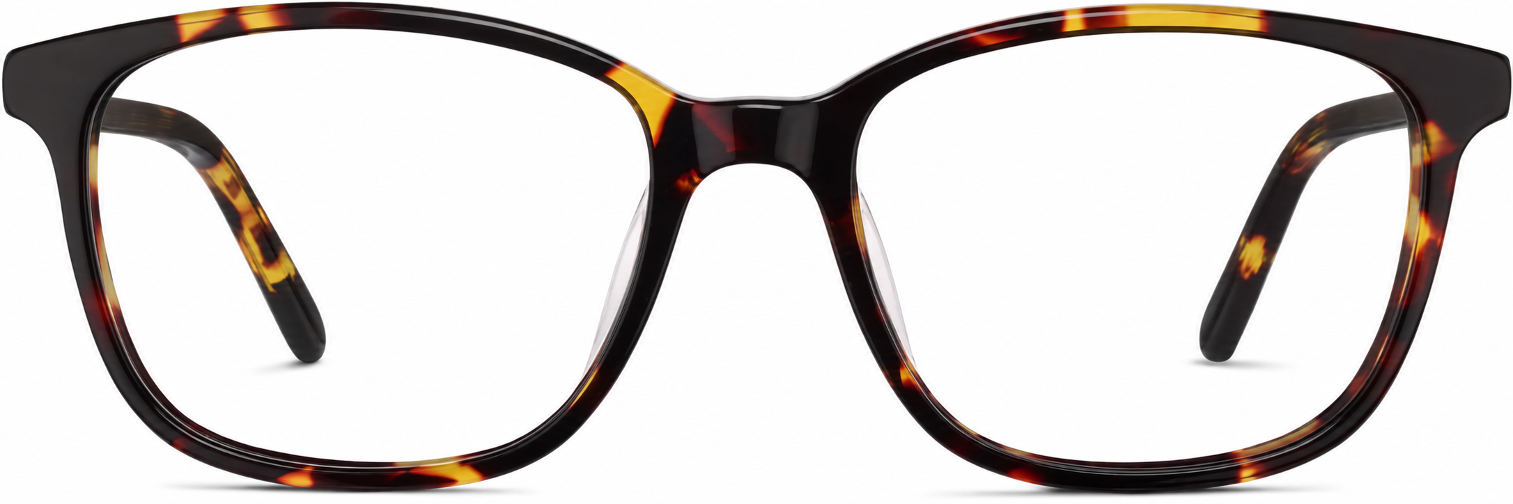 Tortoiseshell Square Glasses · Tortoiseshell · reference