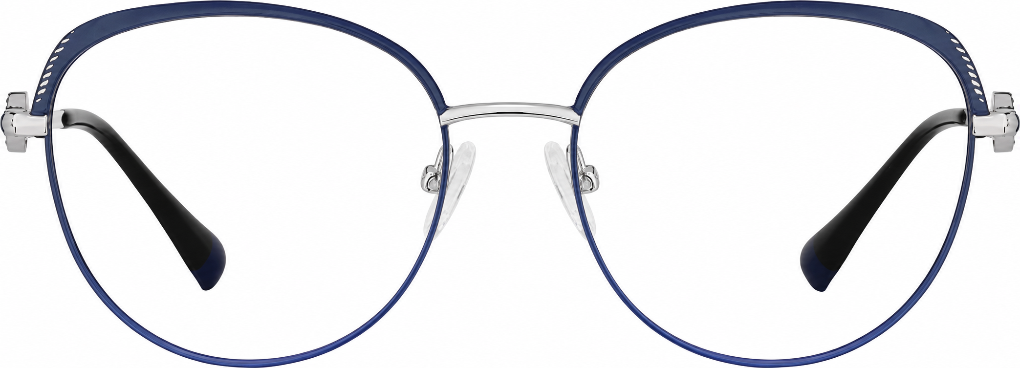 Navy Round Glasses · Navy · reference