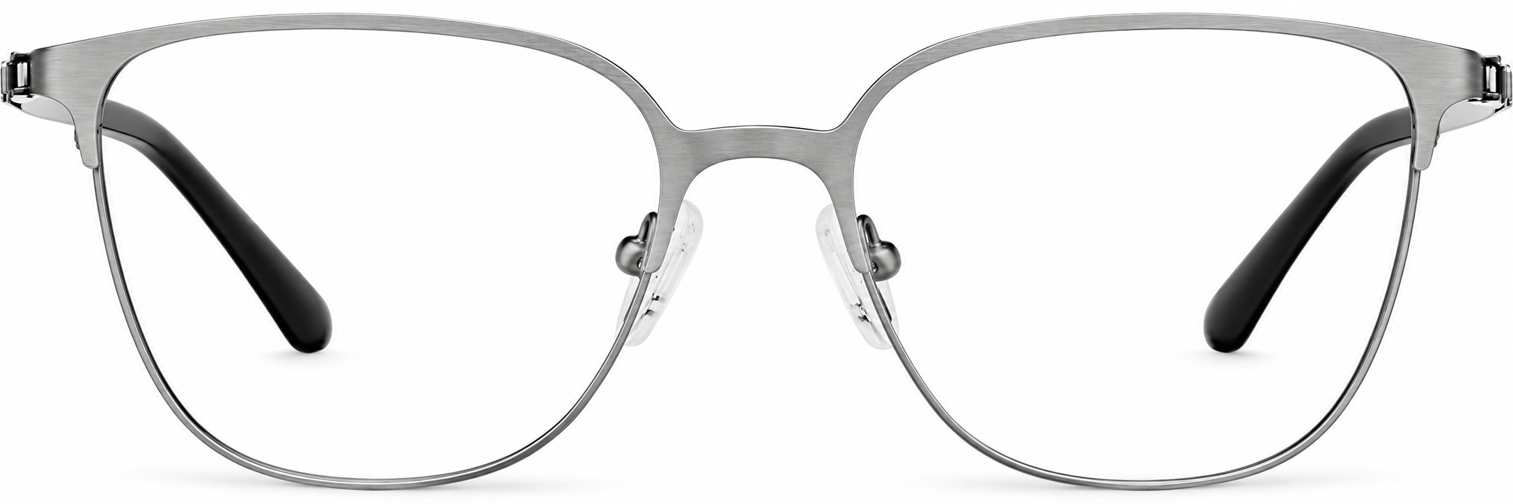 Silver Square Glasses · Silver · reference