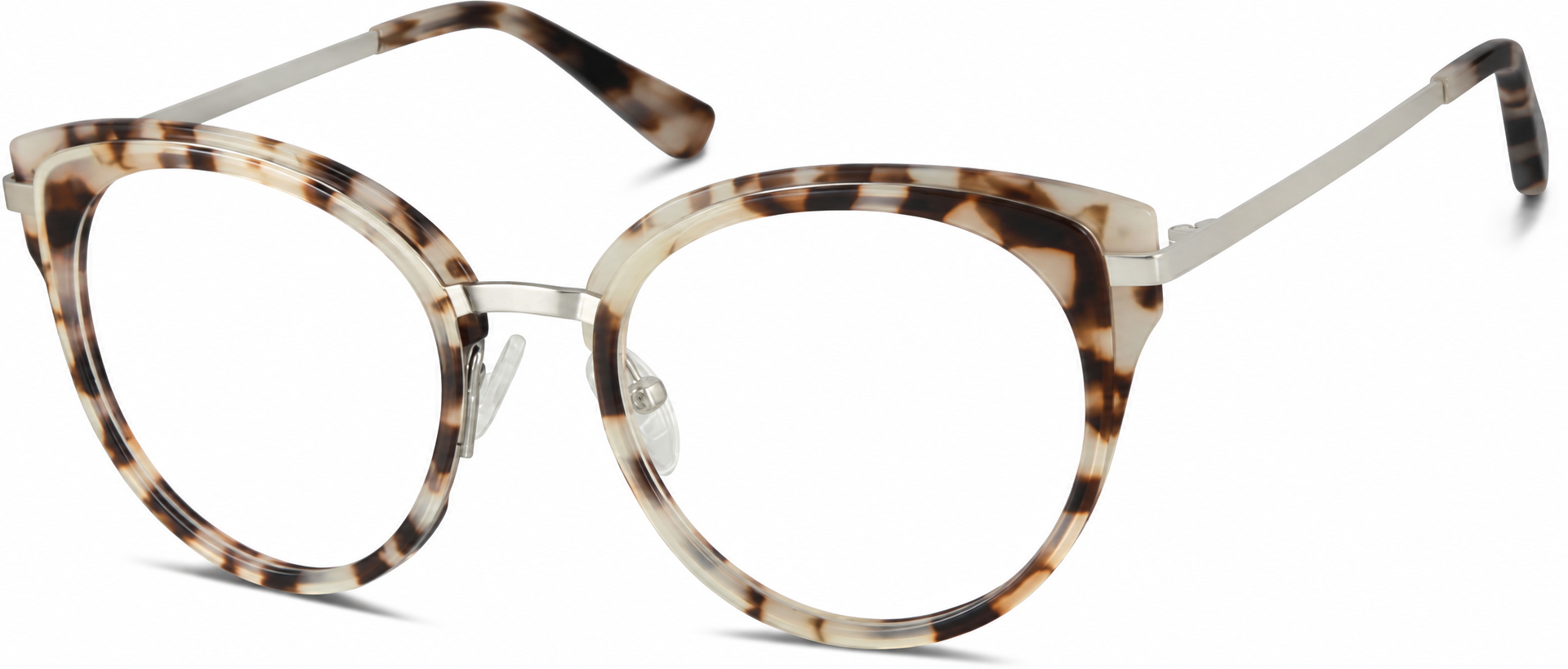 Ivory Tortoiseshell Round Glasses · Ivory Tortoiseshell · reference