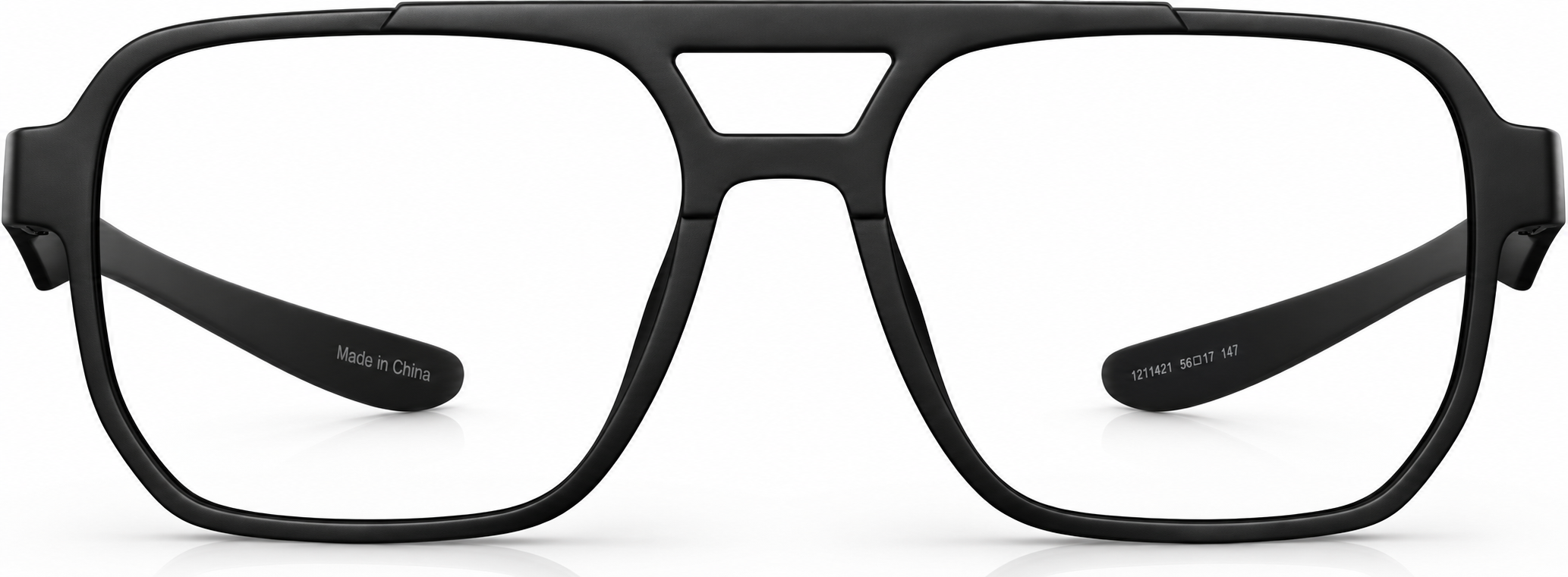 Black OptiFlex® Aviator Glasses · Black · reference