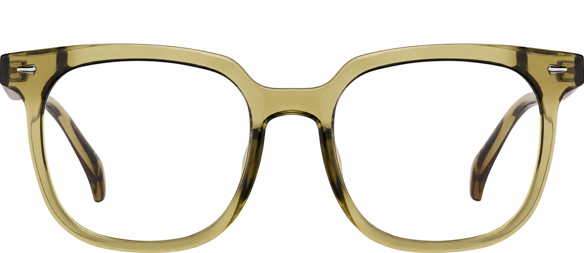 Green Square Glasses · Green · reference