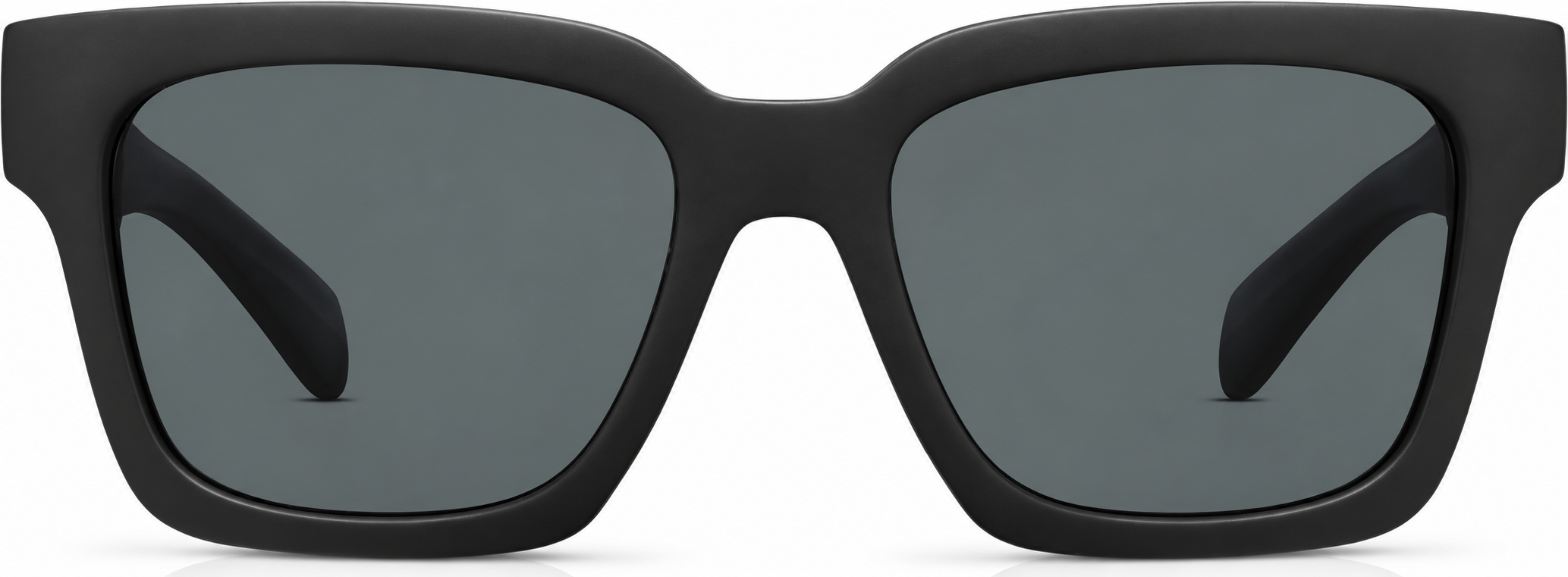 Black Square Sunglasses · Black · reference