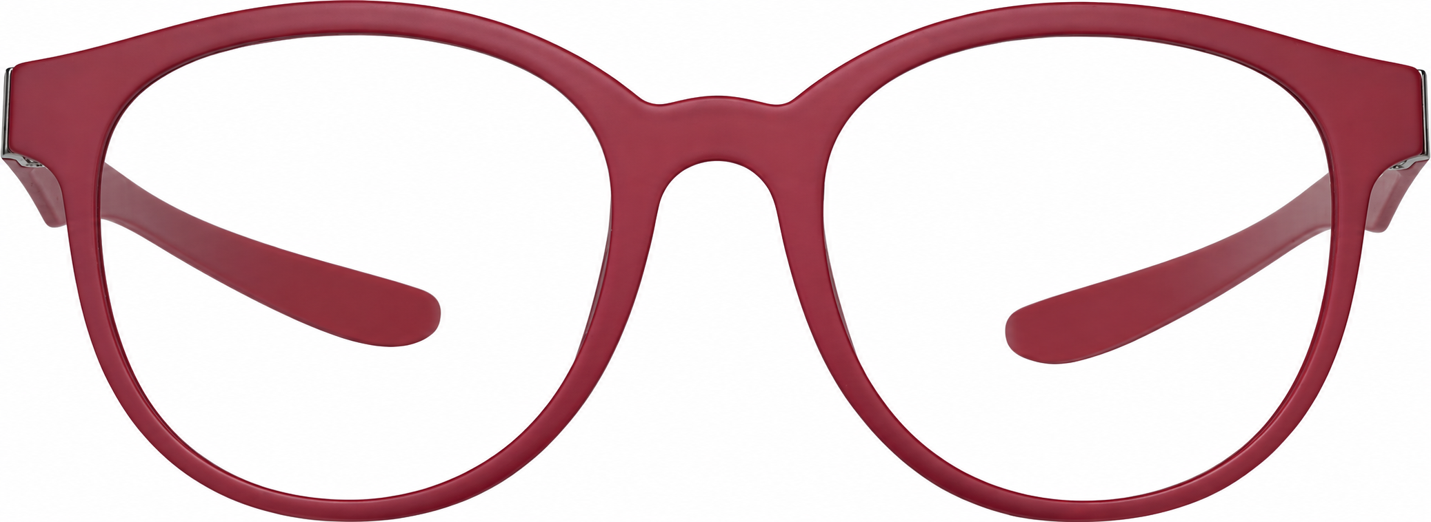 Red OptiFlex® Round Glasses · Red · reference
