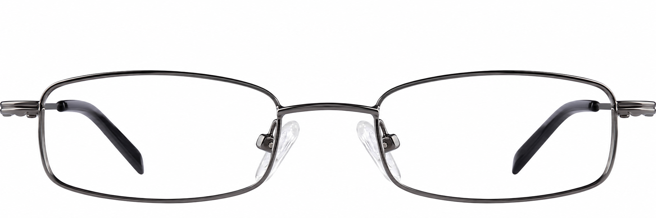 Gray Rectangle Glasses · Gray · reference