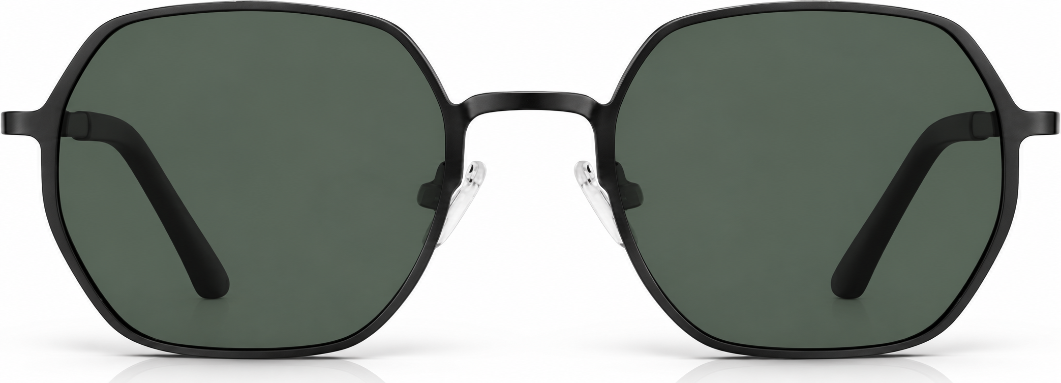 Black Geometric Sunglasses · Black · reference