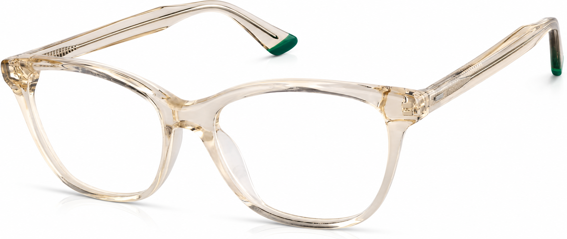 Beige Cat-Eye Glasses · Beige · reference