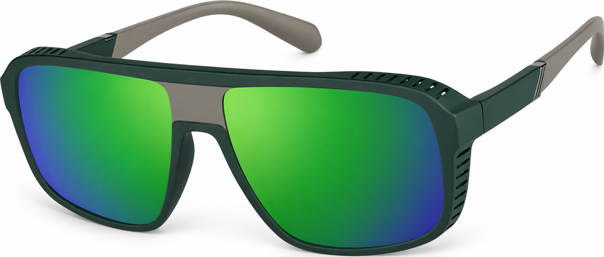 Square Sunglasses · Green · reference