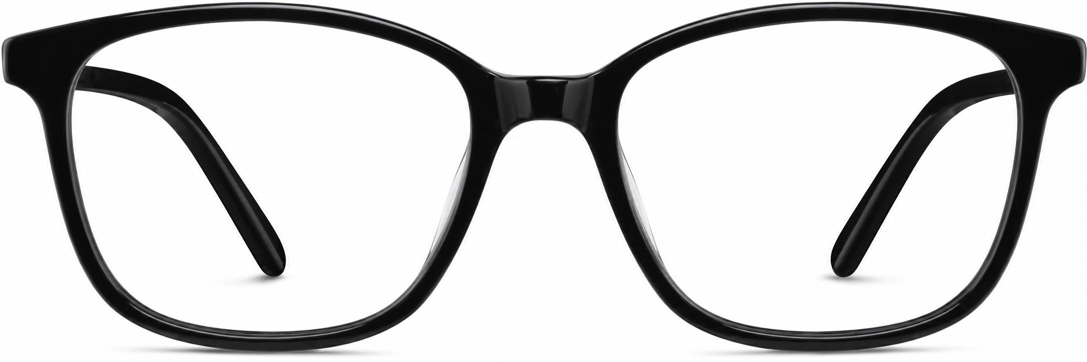 Black Square Glasses · Black · reference