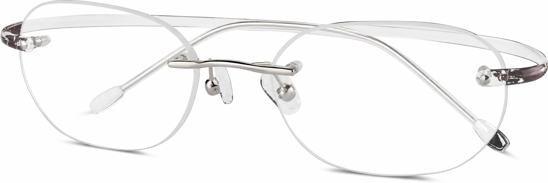 Silver Rimless Glasses · Silver · reference