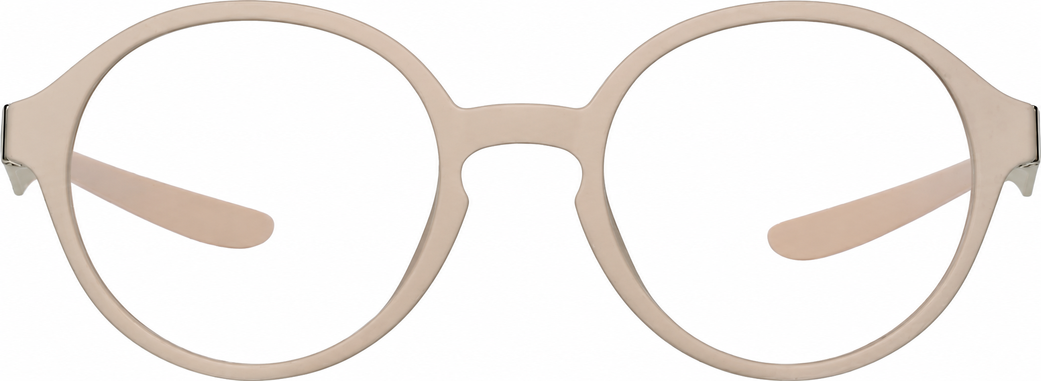 Cream Kids' OptiFlex® Round Glasses · Cream · reference