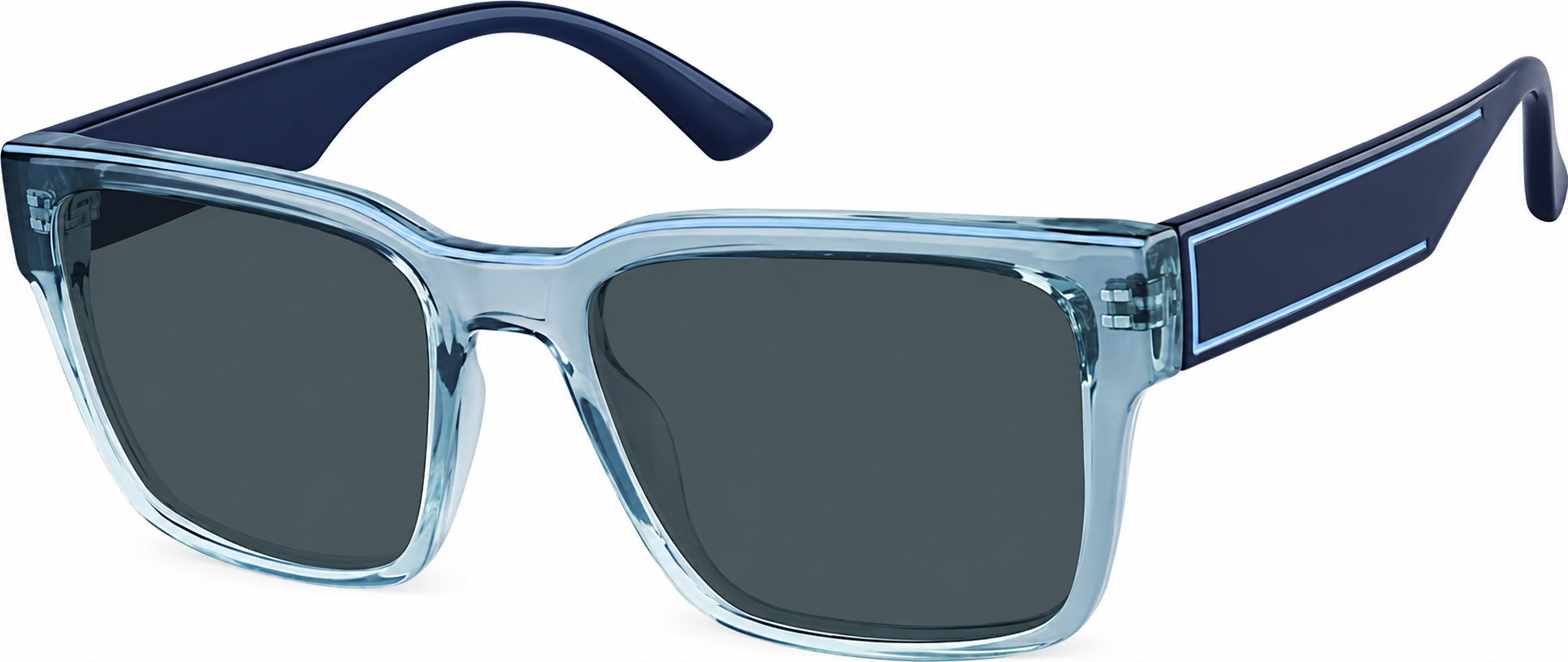 Premium Square Sunglasses · Blue · reference