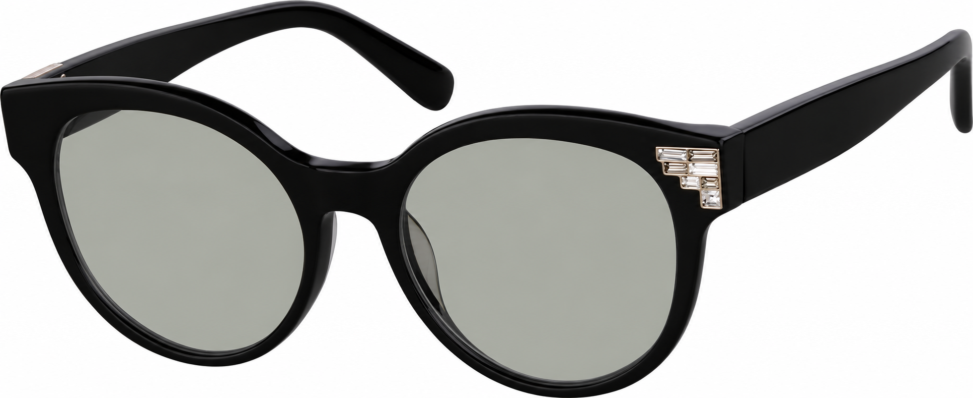 Premium Cat-Eye Sunglasses · Black · reference