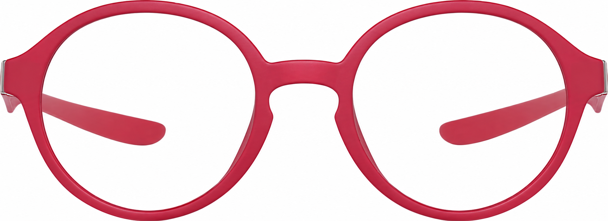 Red Kids' OptiFlex Round Glasses · Red · reference