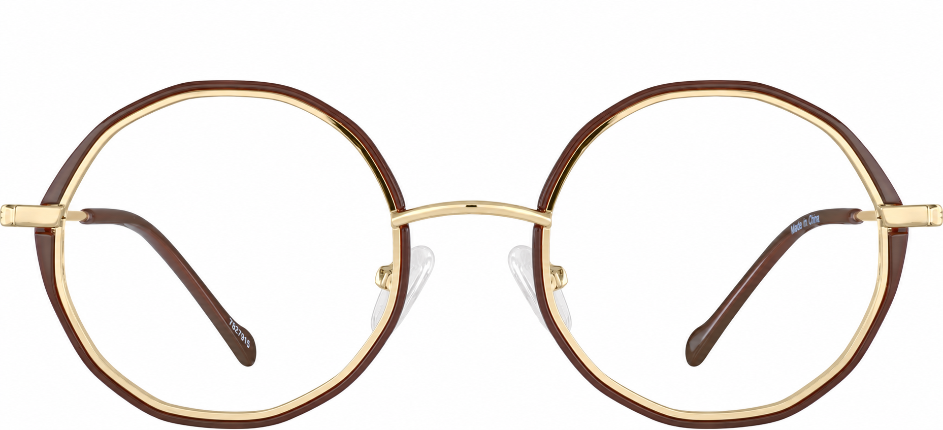 Brown Round Glasses · Brown · reference