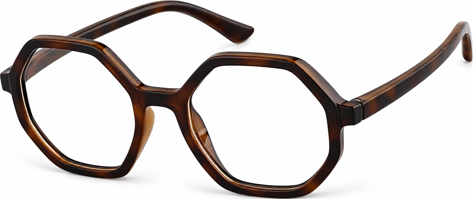 Tortoiseshell Geometric Glasses · Tortoiseshell · reference