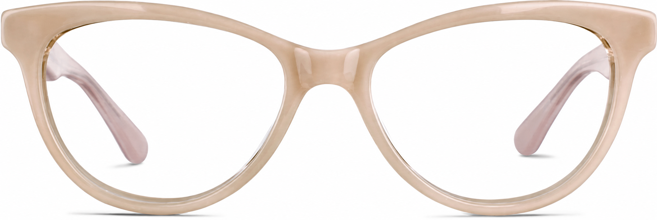 Cream Kids’ Oval Glasses · Cream · reference