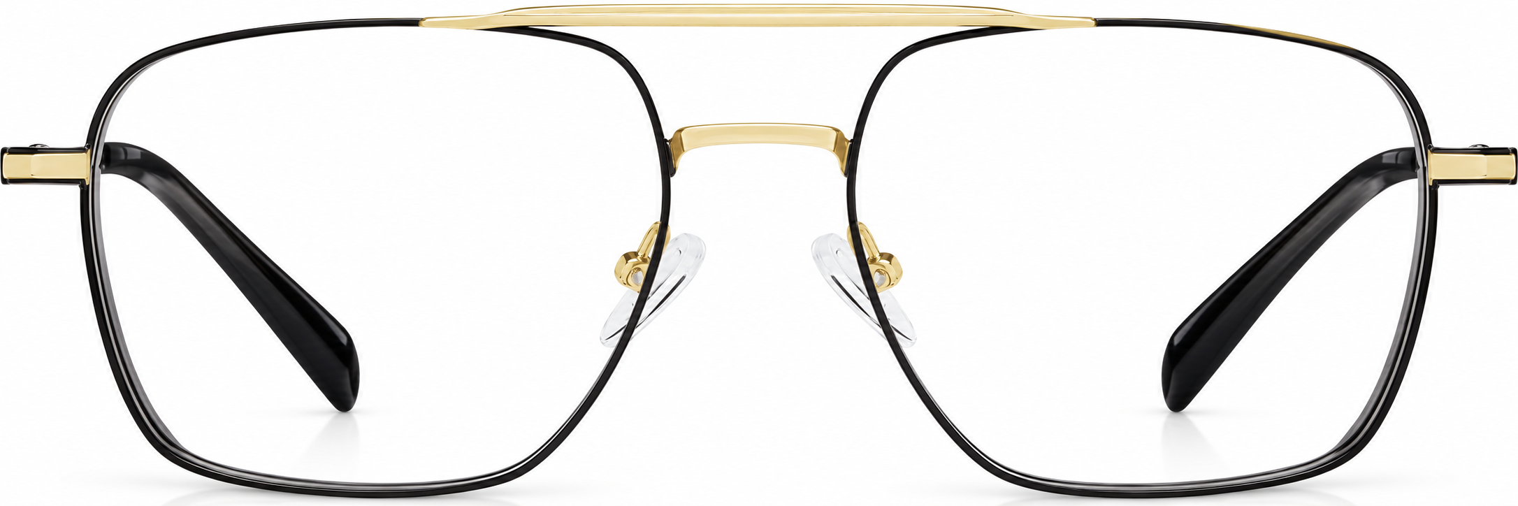 Black Aviator Glasses · Black · reference