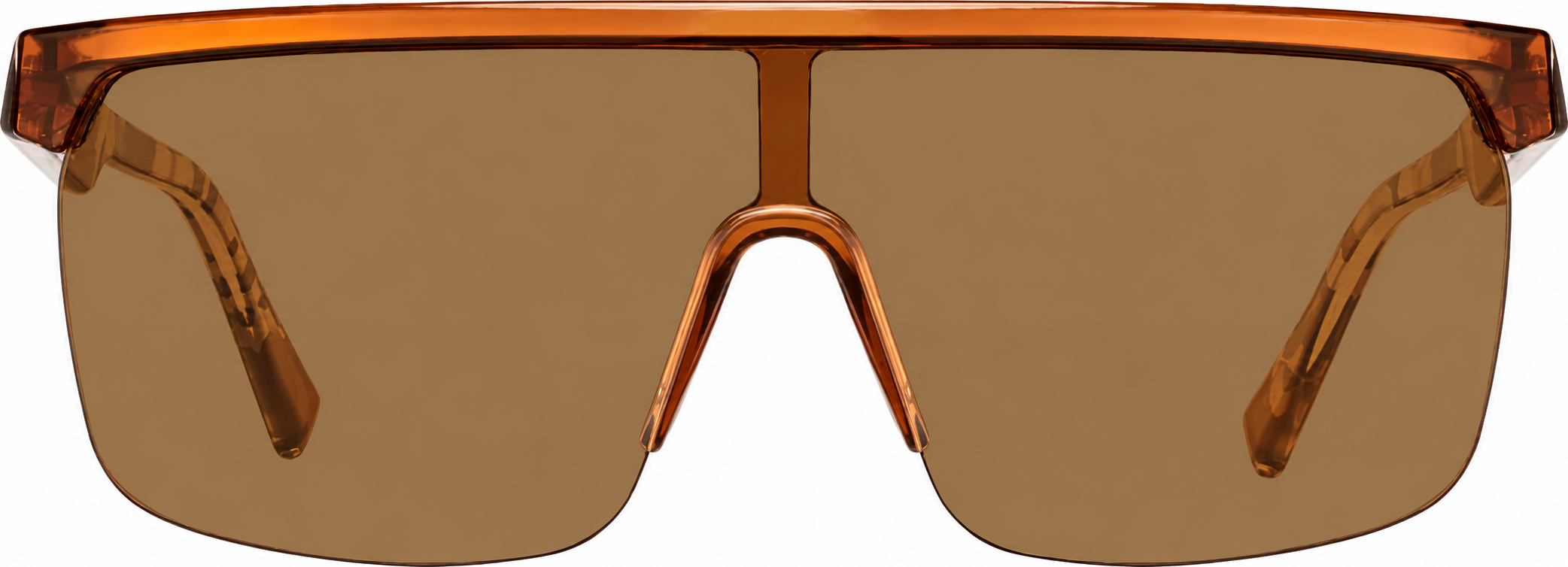 Brown Wrap-Around Polarized Sunglasses · Brown · reference