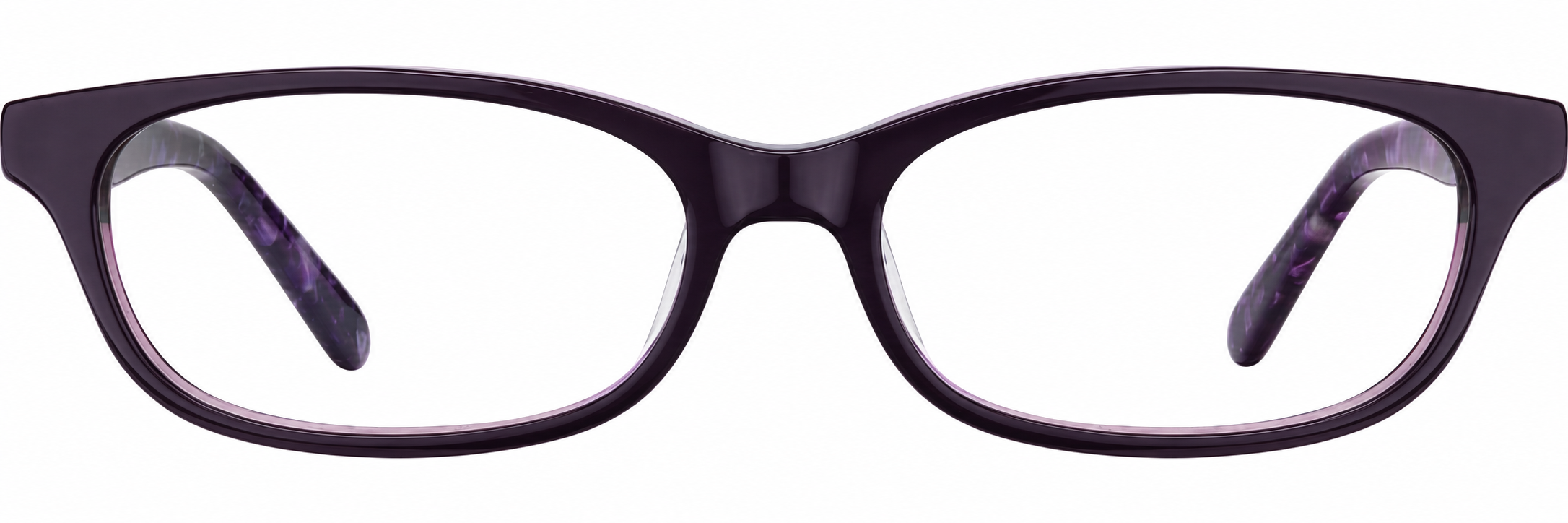 Purple Oval Glasses · Purple · reference