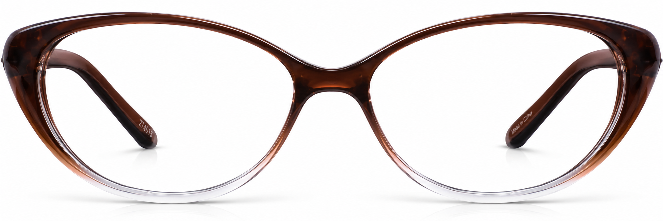 Brown Oval Glasses · Brown · reference