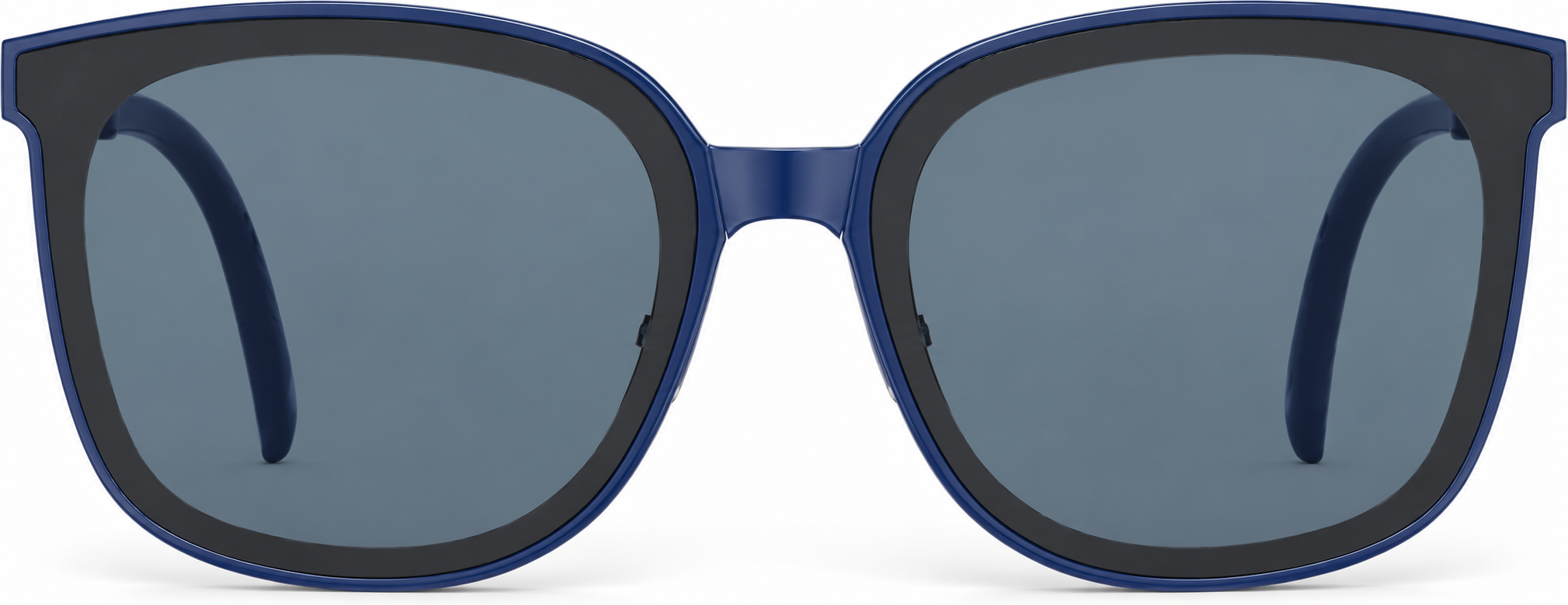 Blue Foldable Square Sunglases · Blue · reference