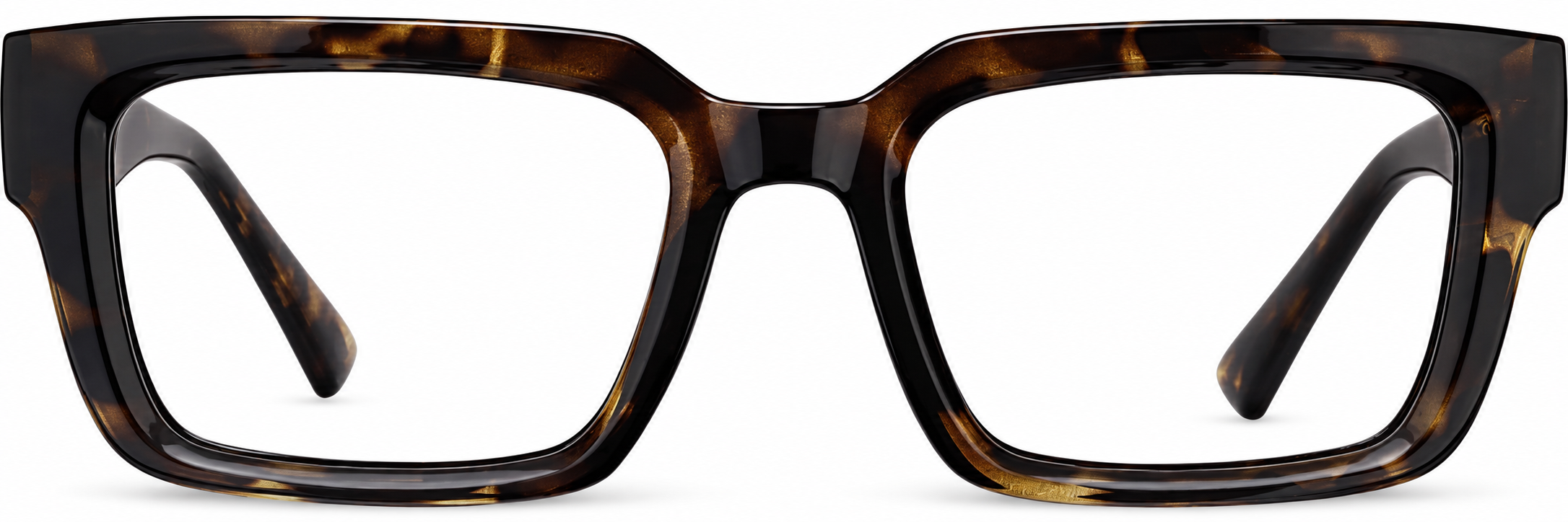 Tortoiseshell Rectangle Glasses · Tortoiseshell · reference