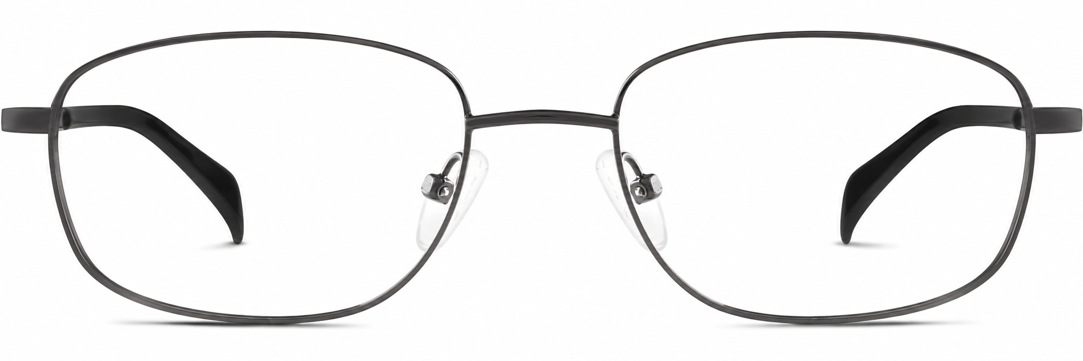 Gray Rectangle Glasses · Gray · reference