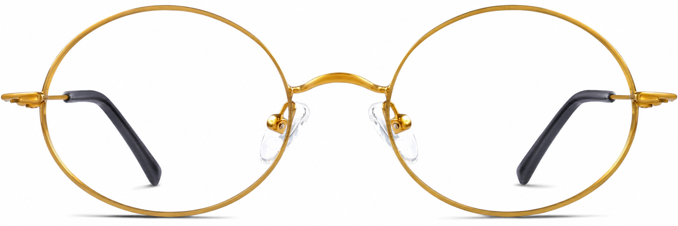 Gold Round Glasses · Gold · reference