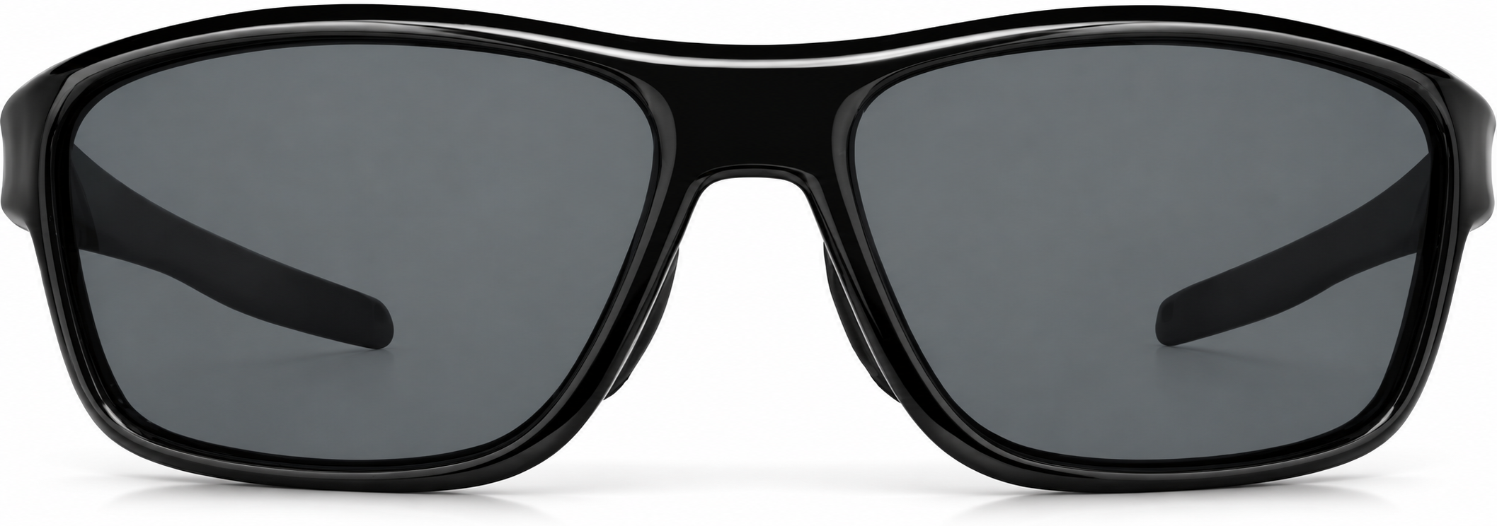 Black Rectangle Sunglasses · Black · reference