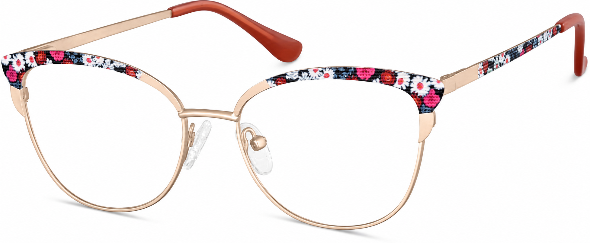 Rose Gold Cat-Eye Glasses · Rose Gold · reference