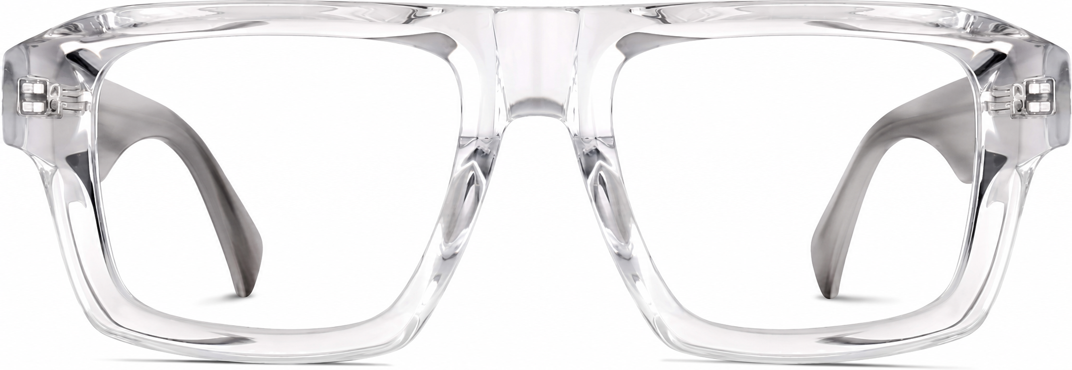 Clear Square Glasses · Clear · reference