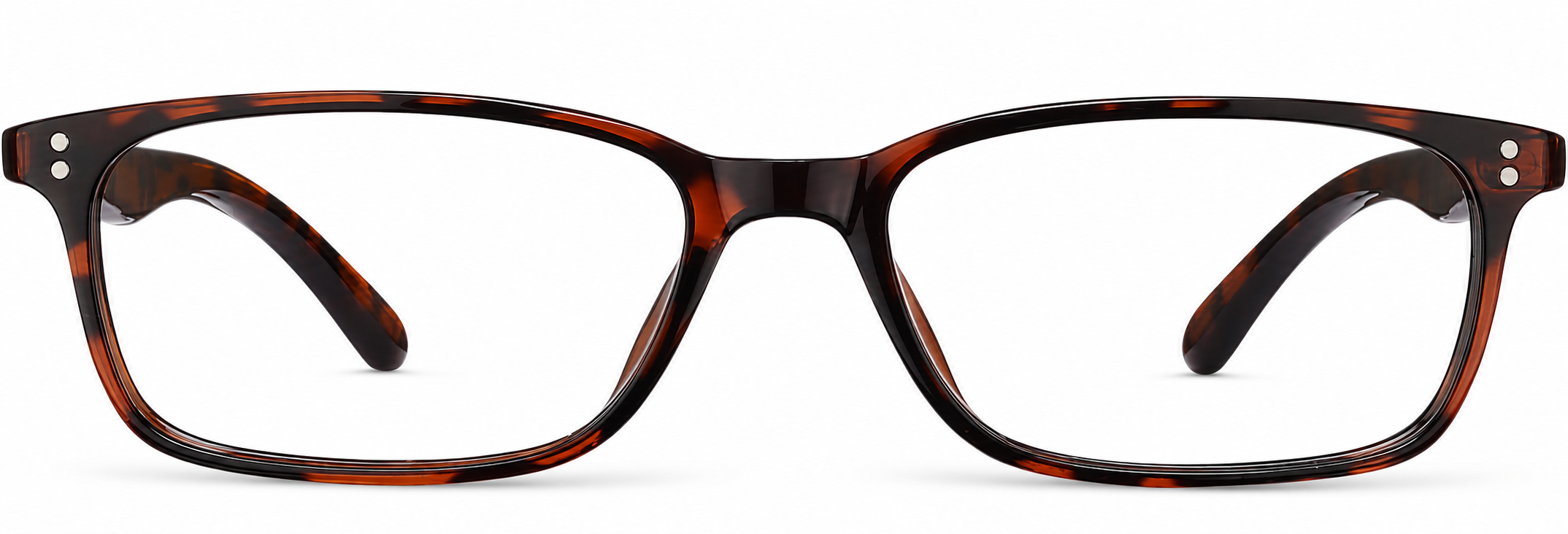 Tortoiseshell Rectangle Glasses · Tortoiseshell · reference