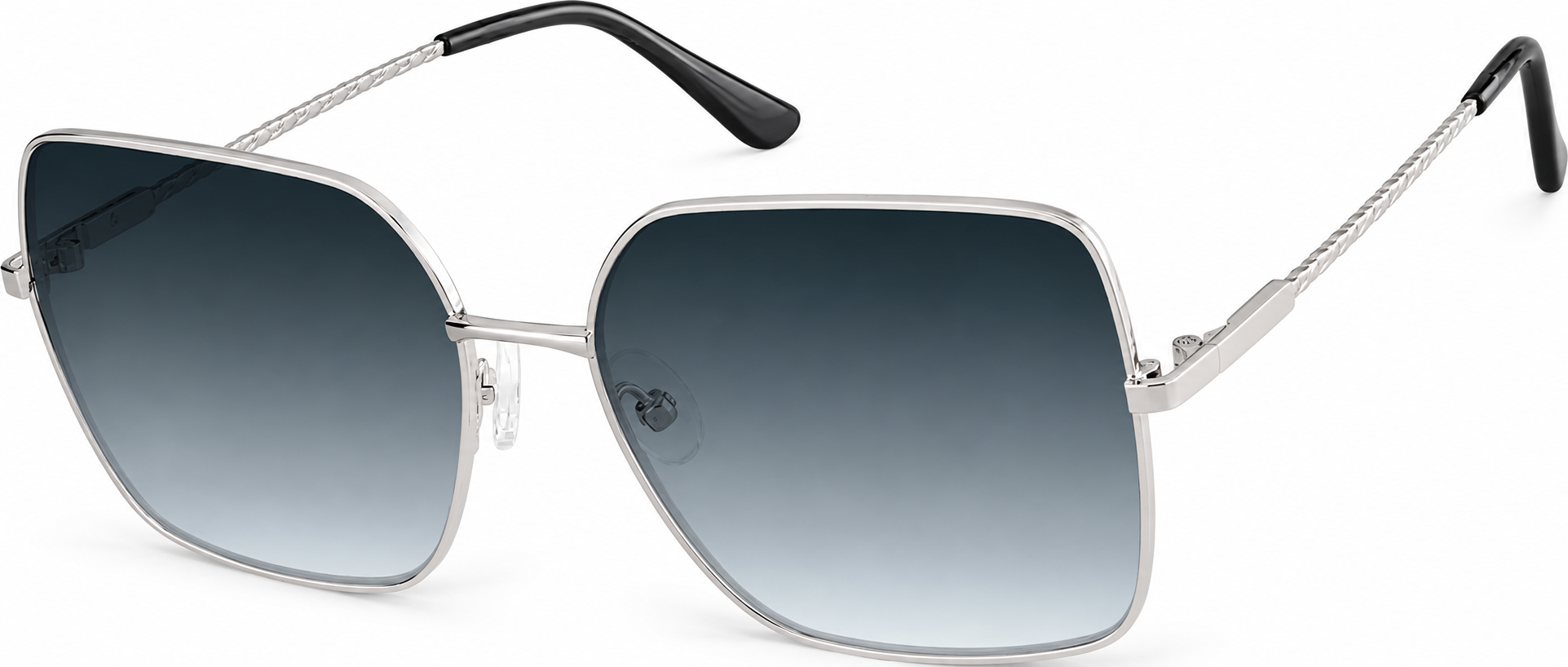 Silver Square Sunglasses · Silver · reference