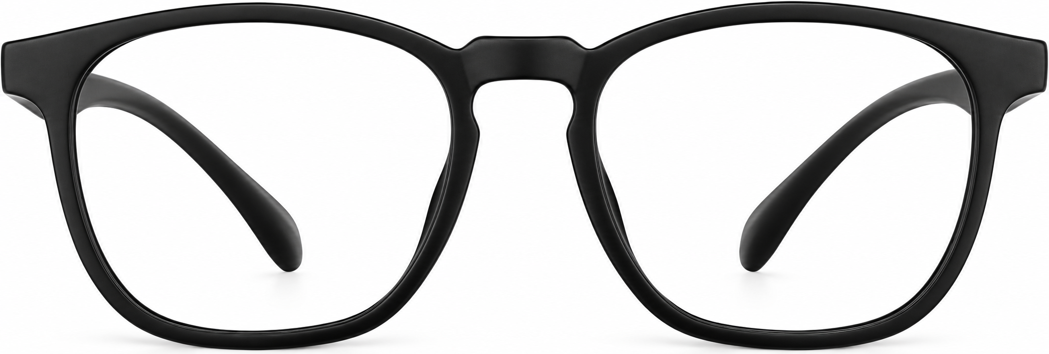 Black Square Glasses · Black · reference