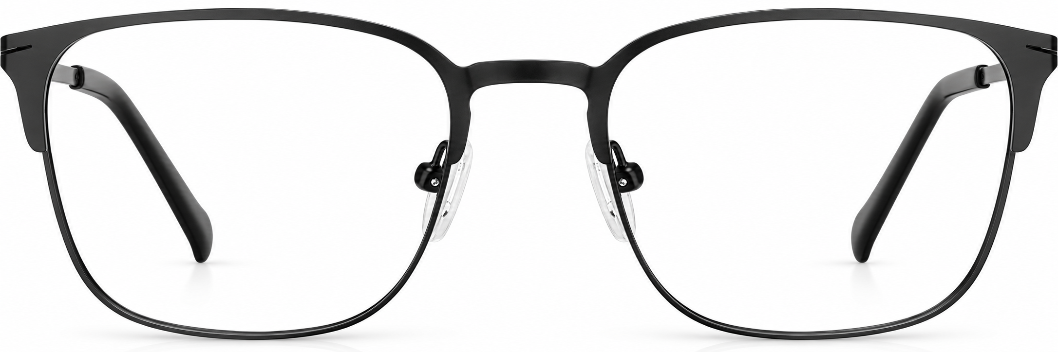 Black Square Glasses · Black · reference