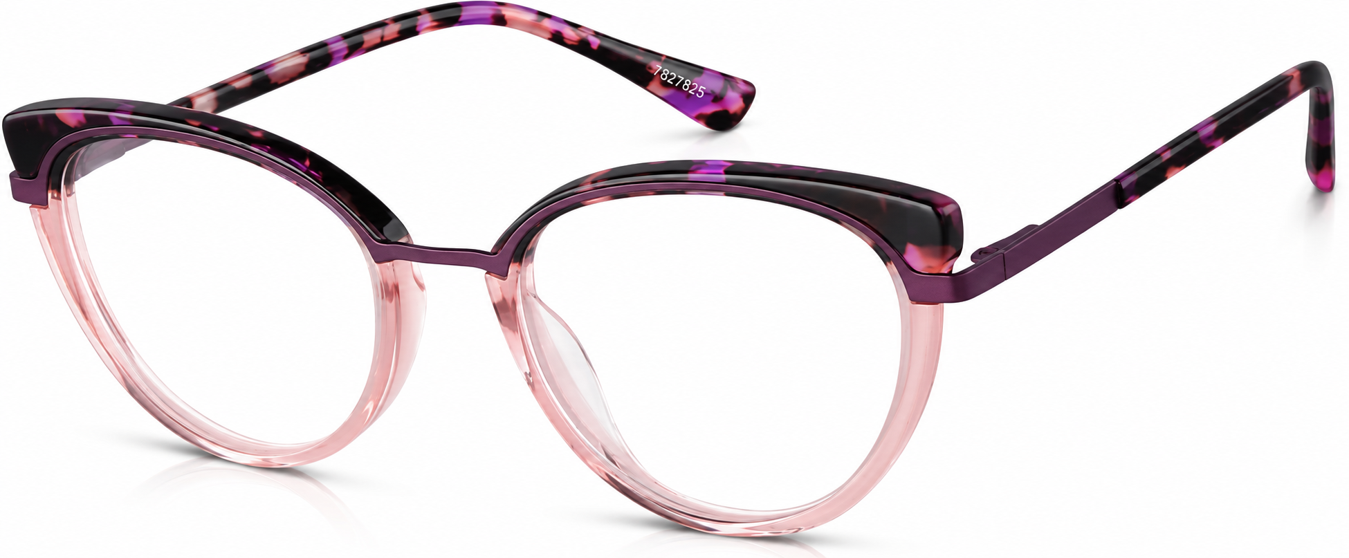 Berry Tortoiseshell Cat-Eye Glasses · Berry Tortoiseshell · reference