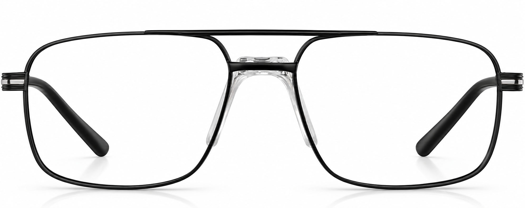 Black Banner Year Glasses · Black · reference