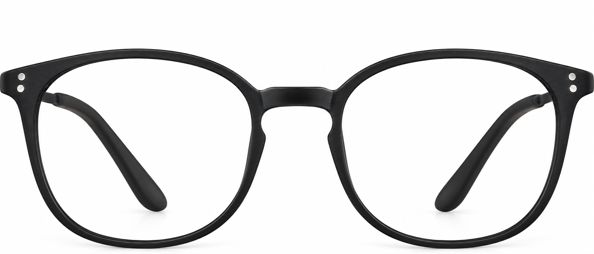 Black Round Glasses · Black · reference