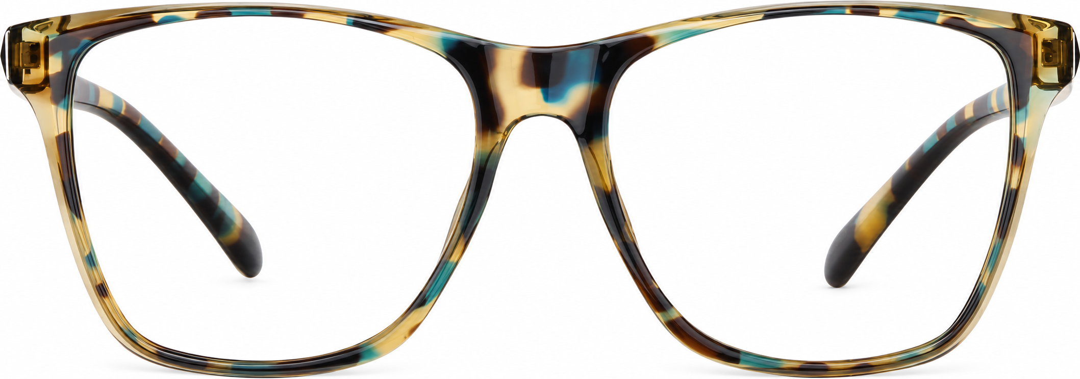 Tortoiseshell Square Glasses · Tortoiseshell · reference