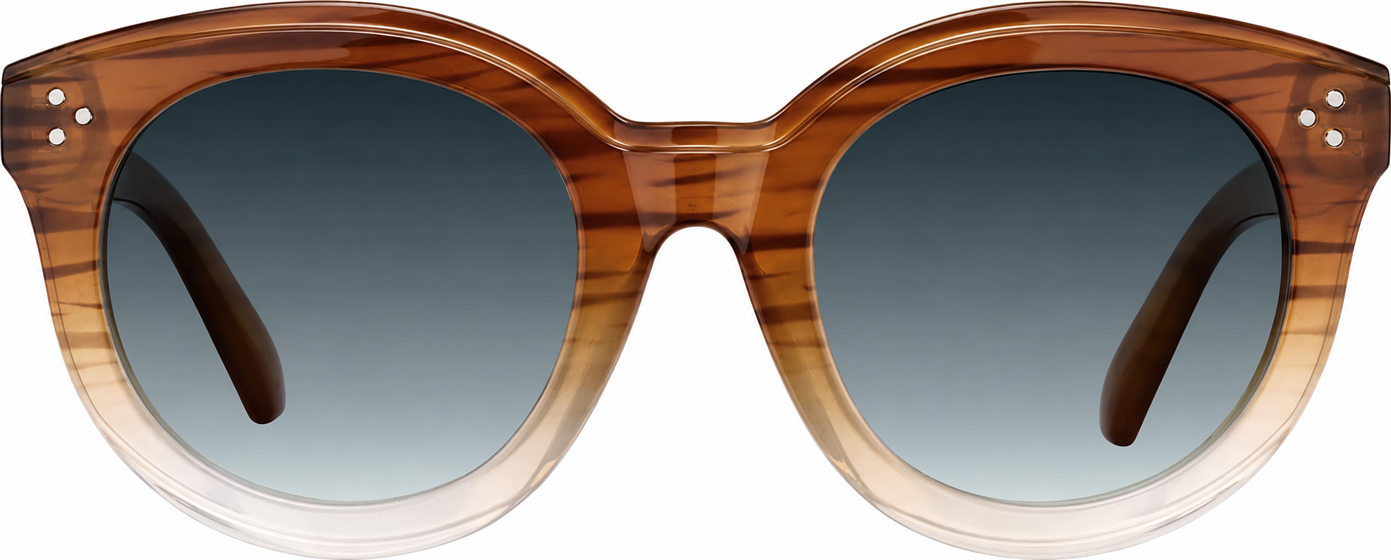 Brown Round Glasses · Brown · reference