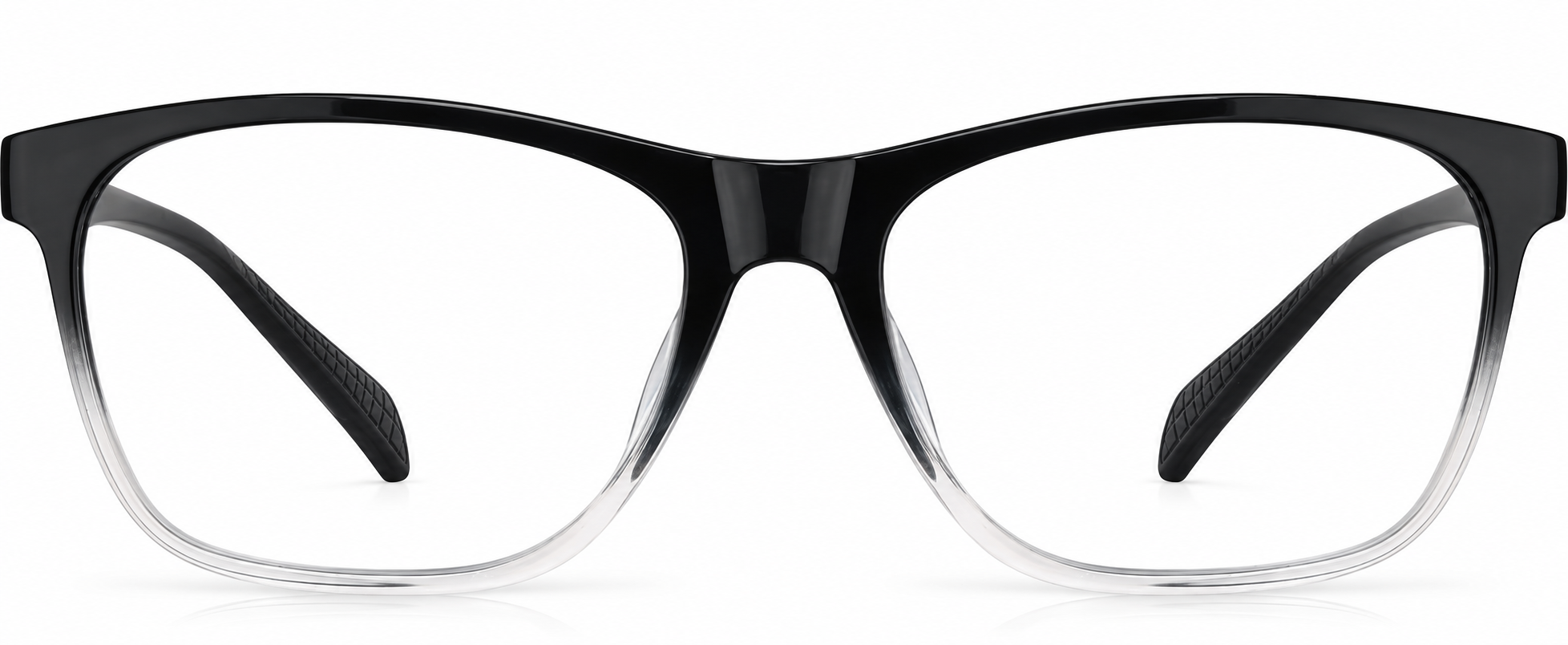 Black Square Glasses · Black · reference