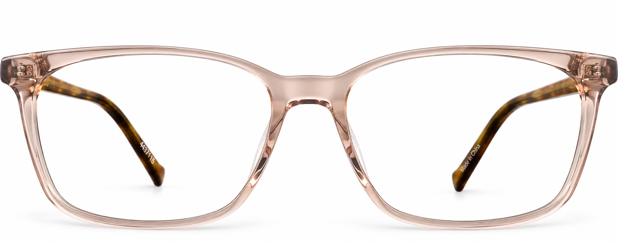 Brown Rectangle Glasses · Brown · reference