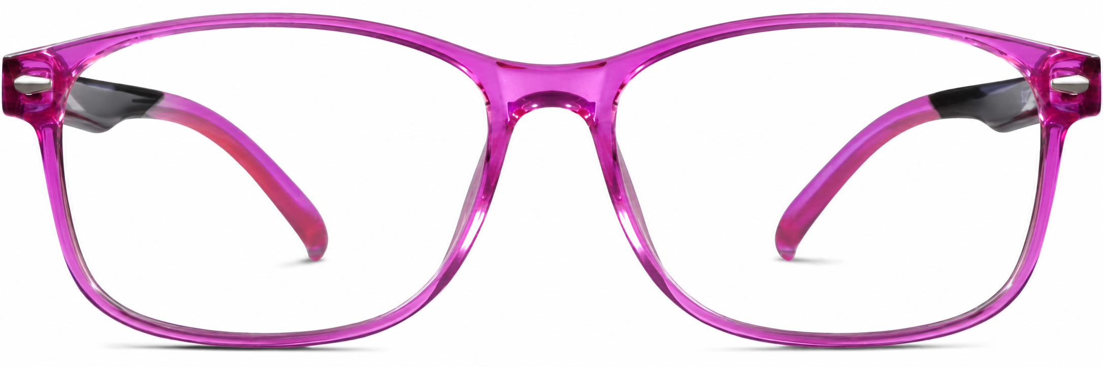Purple Rectangle Glasses · Purple · reference