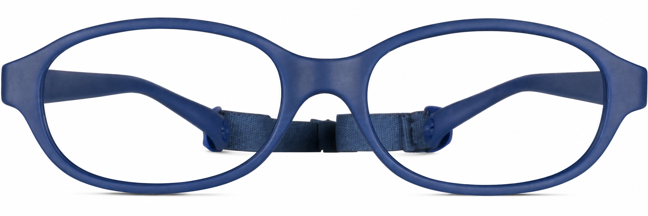Navy Kids’ Flexible Oval Glasses · Navy · reference