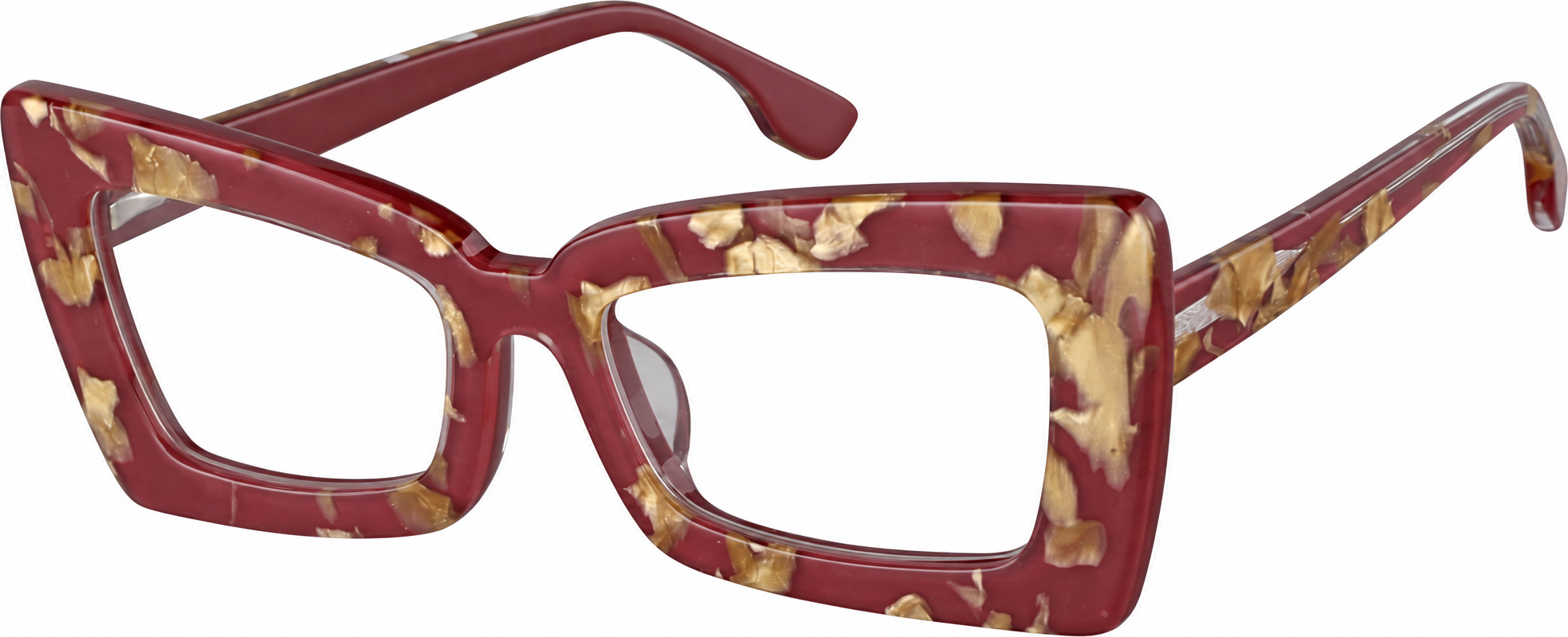 Red Agate Geometric Glasses · Red Agate · reference