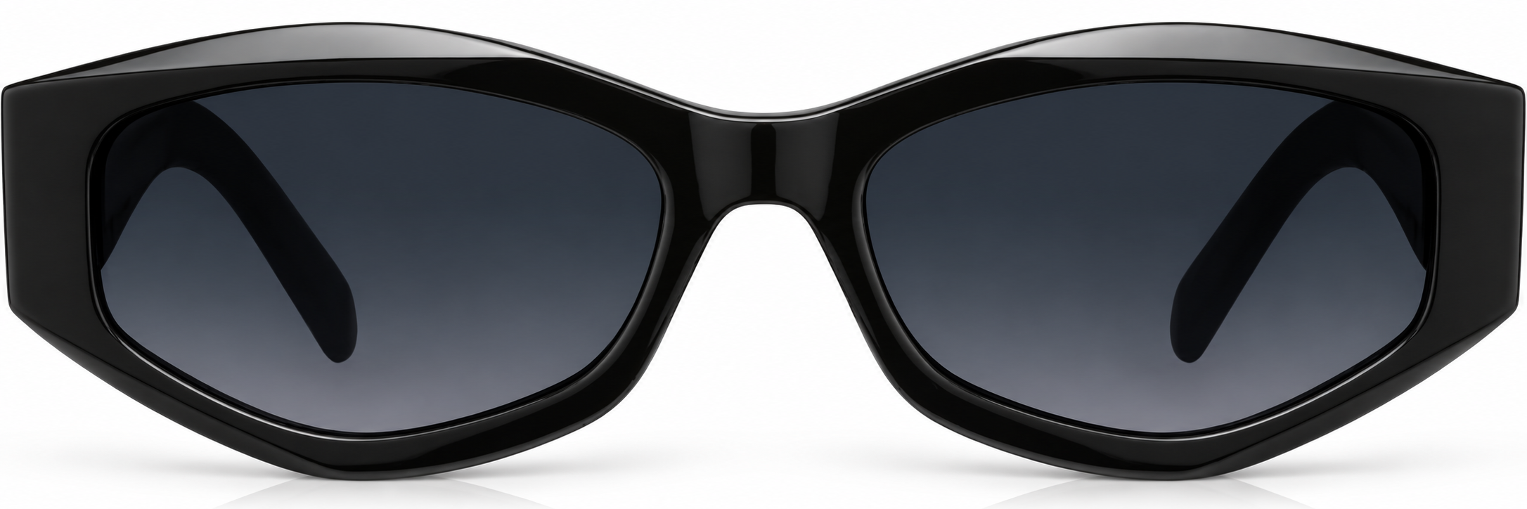 Black Geometric Sunglasses · Black · reference