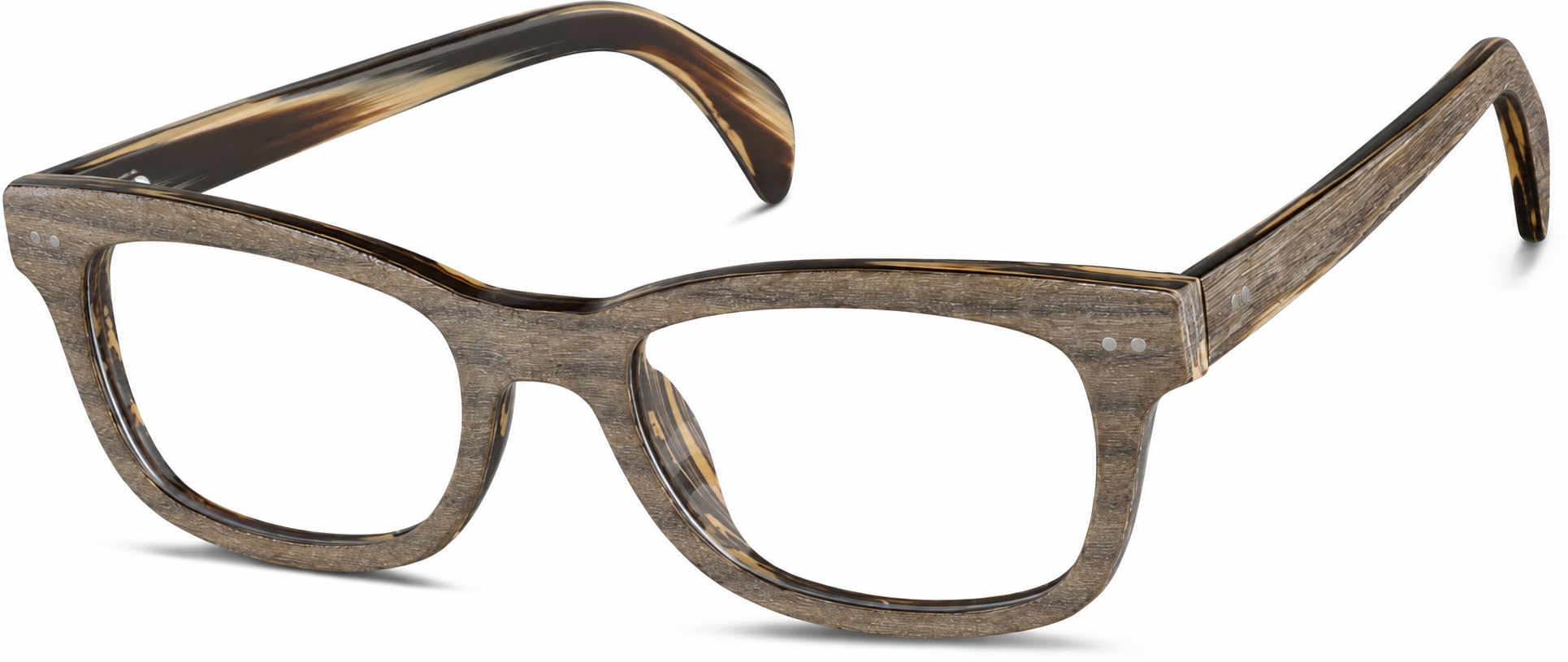 Wood Texture Rectangle Glasses · Wood Texture · reference